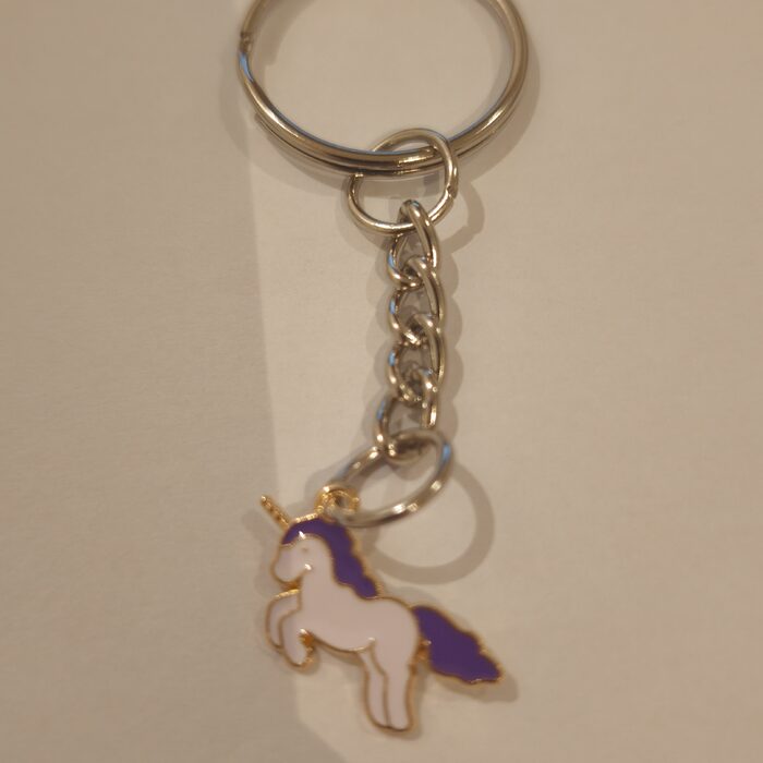 White Purple Unicorn