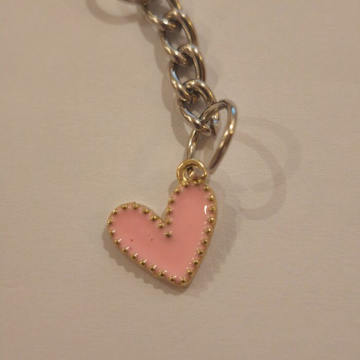 Pink Dotted Heart