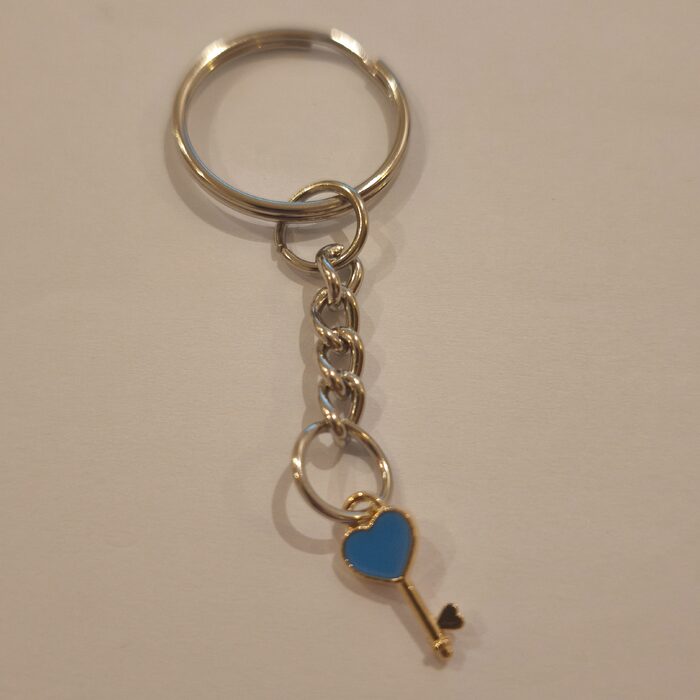 Blue Heart Key