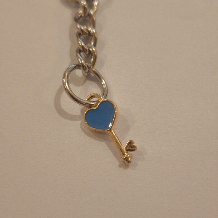 Blue Heart Key