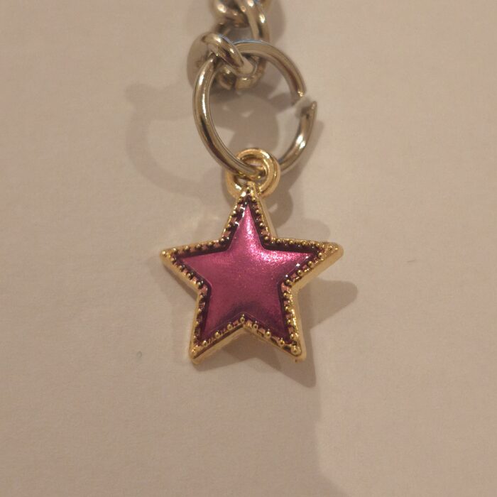 Purple Dotted Star