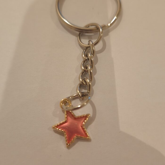 Pink Dotted Star
