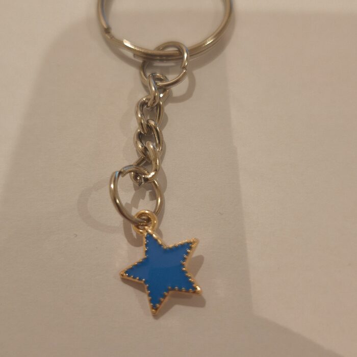 Blue Dotted Star