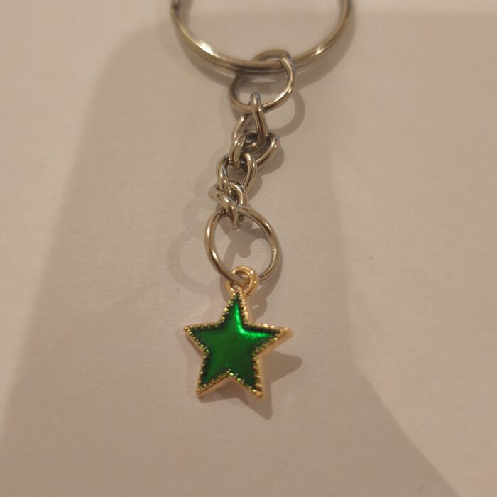 Green Dotted Star