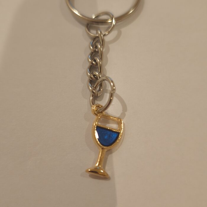 Blue Wine Glass