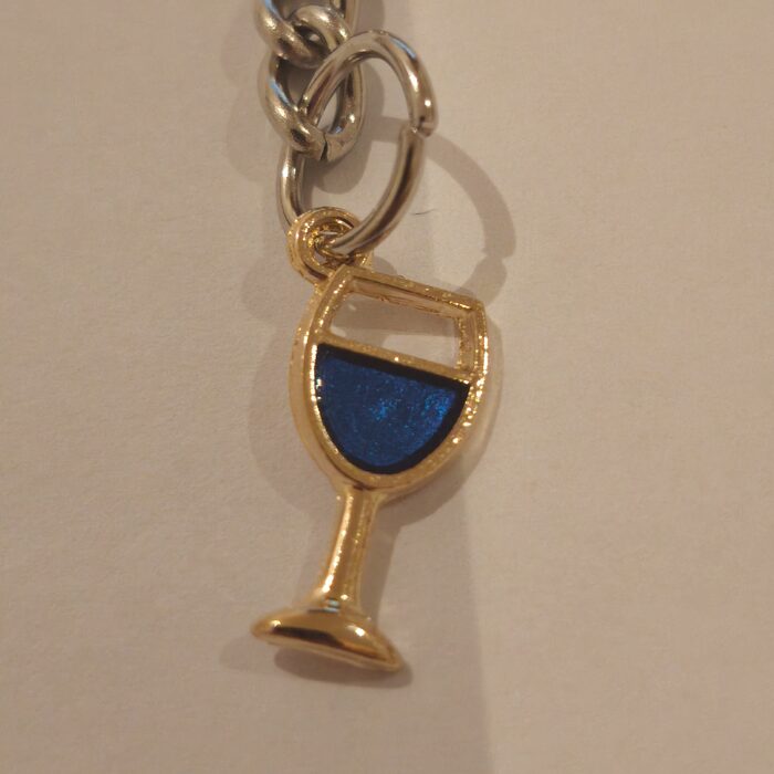 Blue Wine Glass