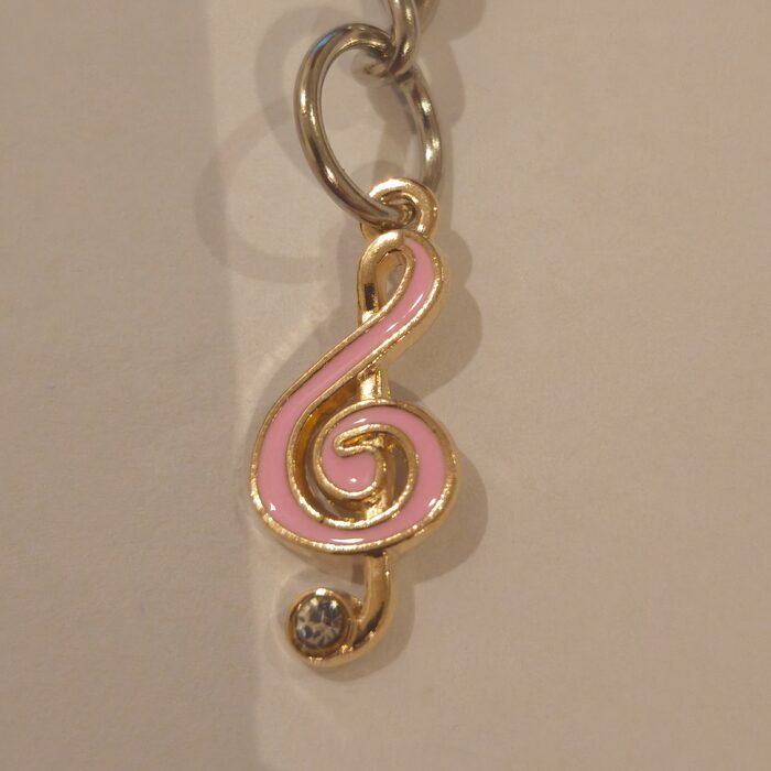 Pink Musical Note